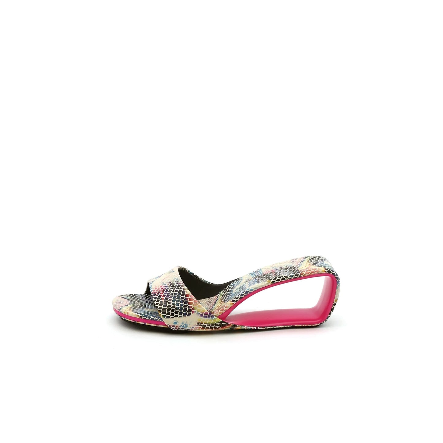 Hollow Wedge Slip-On Sandals-6